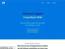 Sites similar to sebastiengagnon.com