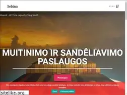 Sites similar to sebina.lt