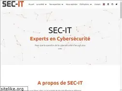 Sites similar to sec-it.fr