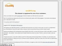 Sites similar to sec2013.org