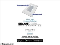 Sites similar to secant.ca