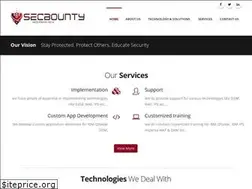 Sites similar to secbounty.com