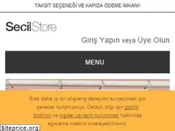 Sites similar to secilstore.com