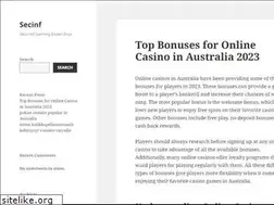 Sites similar to secinf.net