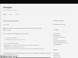 Sites similar to secinject.wordpress.com