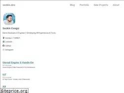 Sites similar to seckincengiz.com