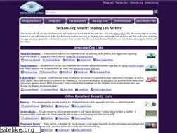 Sites similar to seclists.org