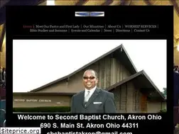 Sites similar to secondbaptistchurchakron.org
