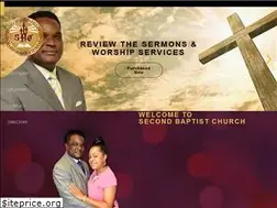 Sites similar to secondbaptistlv.org