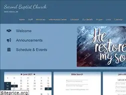Sites similar to secondbaptistwh.org