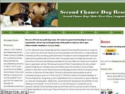 Sites similar to secondchancedog.com