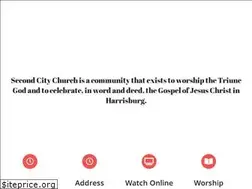 Sites similar to secondcitychurch.org