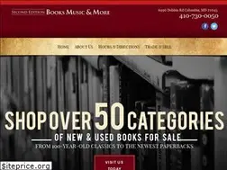 Sites similar to secondeditionbooks.com