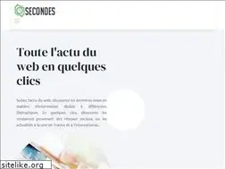 Sites similar to secondes.info
