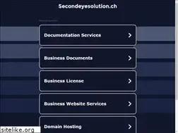 Sites similar to secondeyesolution.ch