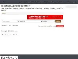 Sites similar to secondhand-pub-equipment.co.uk