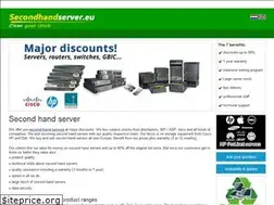 Sites similar to secondhandserver.eu