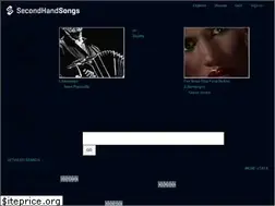 Sites similar to secondhandsongs.com