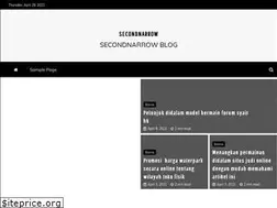 Sites similar to secondnarrow.com