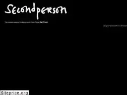 Sites similar to secondperson.net