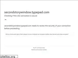 Sites similar to secondstorywindow.typepad.com