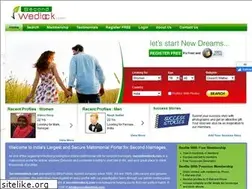 Sites similar to secondwedlock.com