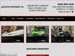 Sites similar to secorequipment.com