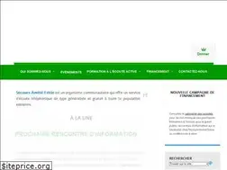 Sites similar to secoursamitieestrie.org