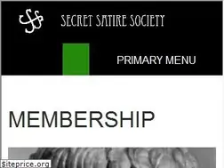Sites similar to secret-satire-society.org