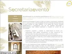 Sites similar to secretariaevento.es