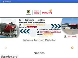 Sites similar to secretariajuridica.gov.co