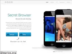 Sites similar to secretbrowserapp.com
