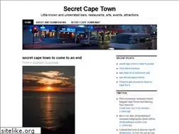 Sites similar to secretcapetown.wordpress.com