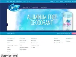 Sites similar to secretdeodorant.ca