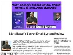 Sites similar to secretemailsystems.net