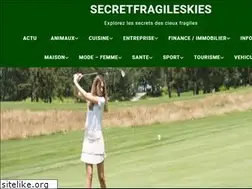 Sites similar to secretfragileskies.com