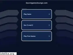 Sites similar to secretgameslounge.weebly.com