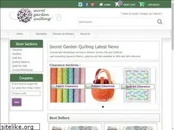 Sites similar to secretgardenquilting.co.uk