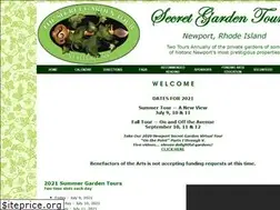 Sites similar to secretgardentours.org