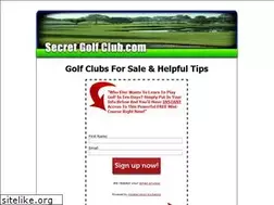 Sites similar to secretgolfclub.com