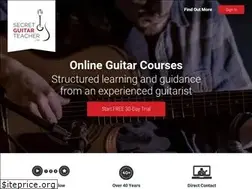 Sites similar to secretguitarteacher.com