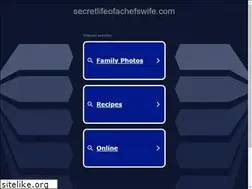 Sites similar to secretlifeofachefswife.com