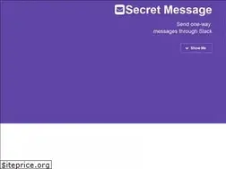 Sites similar to secretmessage.xyz