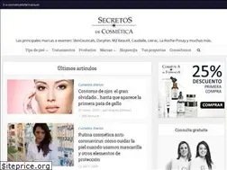 Sites similar to secretosdecosmetica.es
