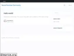 Sites similar to secretrockstar.com