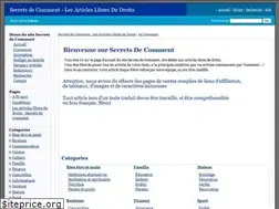 Sites similar to secrets-de-comment.com