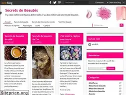 Sites similar to secretsdebeautes.over-blog.com