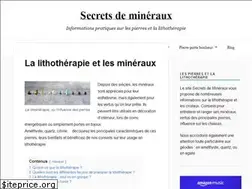 Sites similar to secretsdemineraux.fr