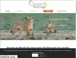 Sites similar to secretsdumondesauvage.fr
