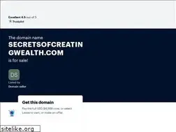 Sites similar to secretsofcreatingwealth.com